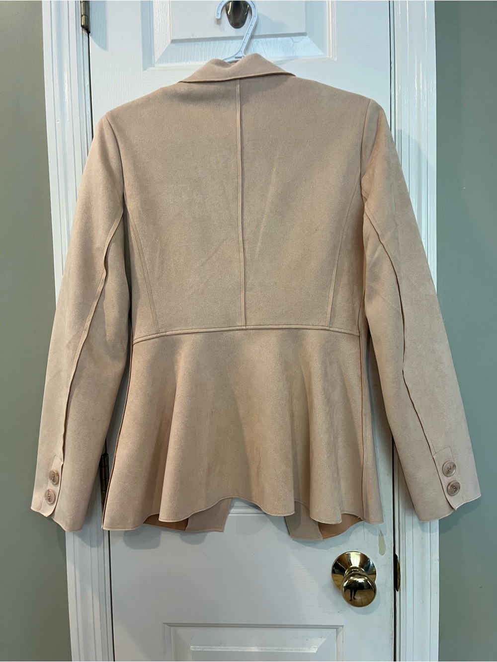 Anthropologie Solitaire blazer featuring a single-button closure S b1 - Picture 4 of 5